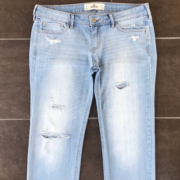 Hollister Denim - Hollister Super Stretch Destroyed Jeans